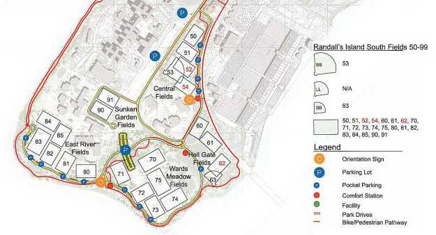 Map of Randalls